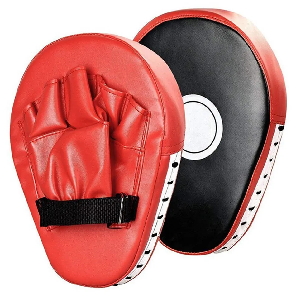 

WorthWhile 1 Pair Kick Boxing Gloves Pad Punch Target Bag Men MMA PU Karate Muay Thai Free Fight Sanda Training Kids Equipment