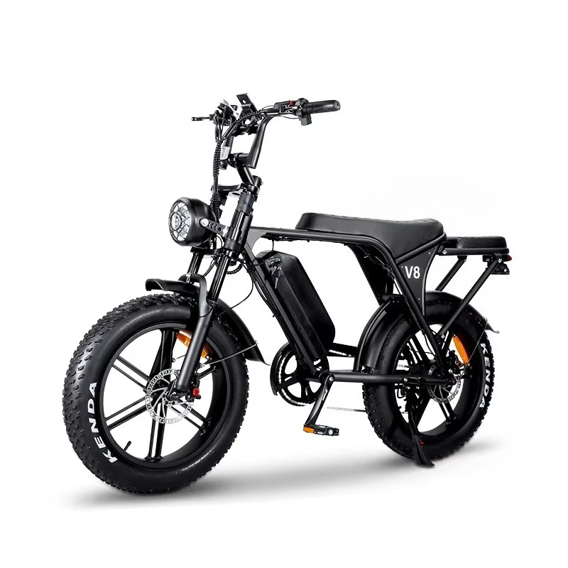 All Terrain Cruise E-bike 1000w Electric Mountain Bike Offroad Fat Tire Bike Beach Electric Bicycle