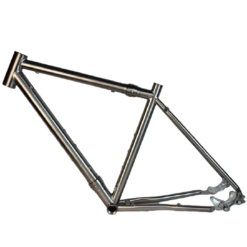 Made Titanium Gravel Frame Couplers Titanium Gravel Bike Frame With Coupler Ti Cyclocross Bike Frame Sliding Dropout