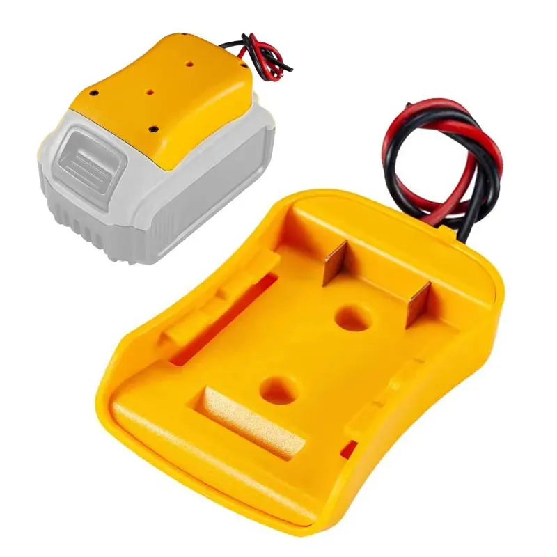 

For Dewalt 18V/20V Max Battery Adapters Dock Power DIY Battery Converter Connector 12AWG Home Power Tools Parts Replacement