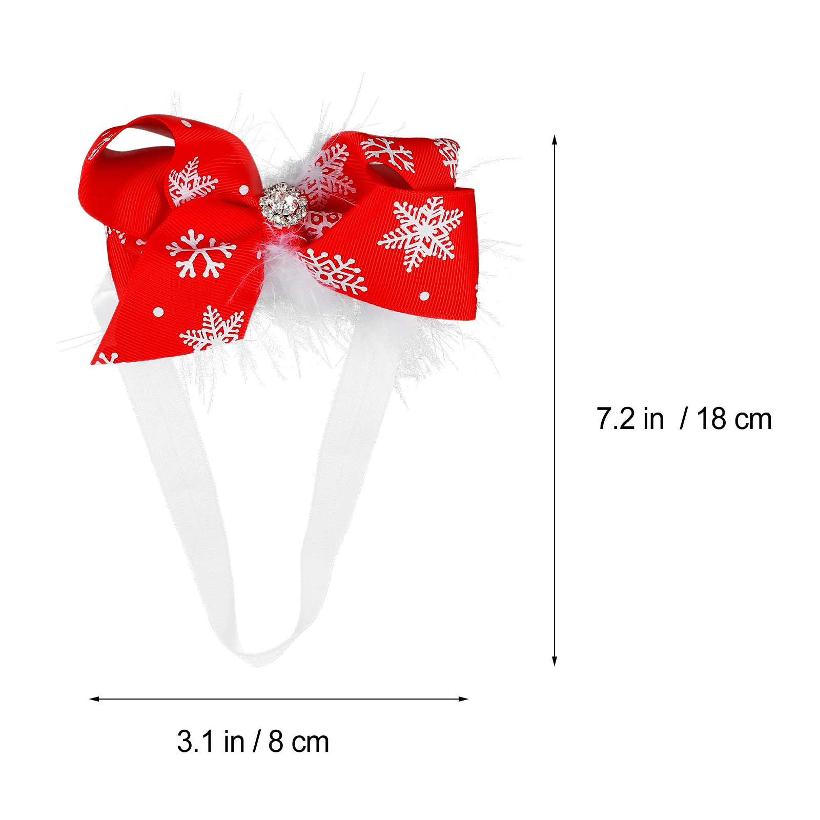 

2Pcs Christmas s Baby Girls Hair Accessories Kids Headb Bow Design Headb No Marks Party Photo Gift