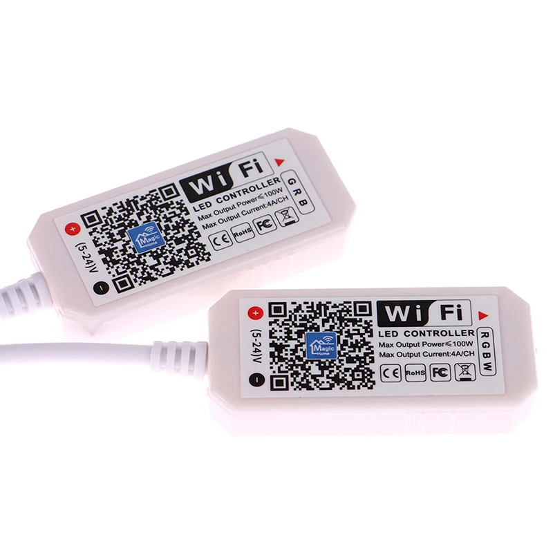 DC 12V 24V LED Strip Bluetooth WIFI RGB RGBW Android IOS APP Controller