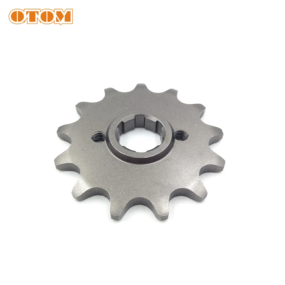 OTOM Motorcycle 520 Chains 13T Front Engine Sprocket Forged Lightweight Cog For ZONGSHEN CB250-F CB250D-G KAYO MOTOLAND AVANTIS