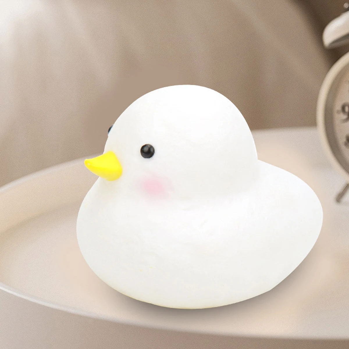 Cute Night Light Animal LED Night Lamp Bear Duck Rabbit Pig Chicken Portable Baby Night Light Creative Atmosphere Light Battery