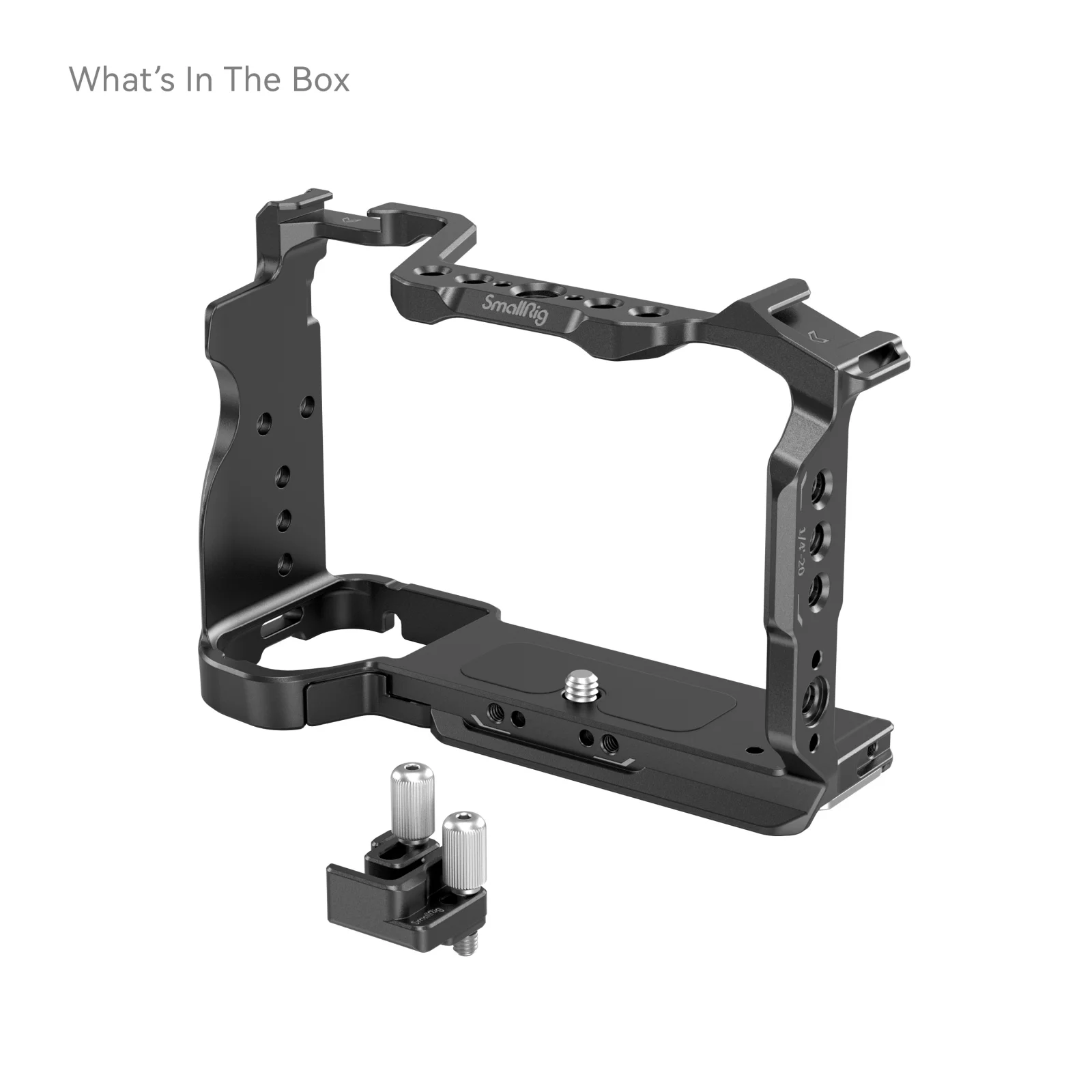 SmallRig Cage Kit voor Sony Alpha 7 C II / Alpha 7 CR Volledige Cage met Kabelklem en Snelkoppelingsplaat voor Sony A7C II