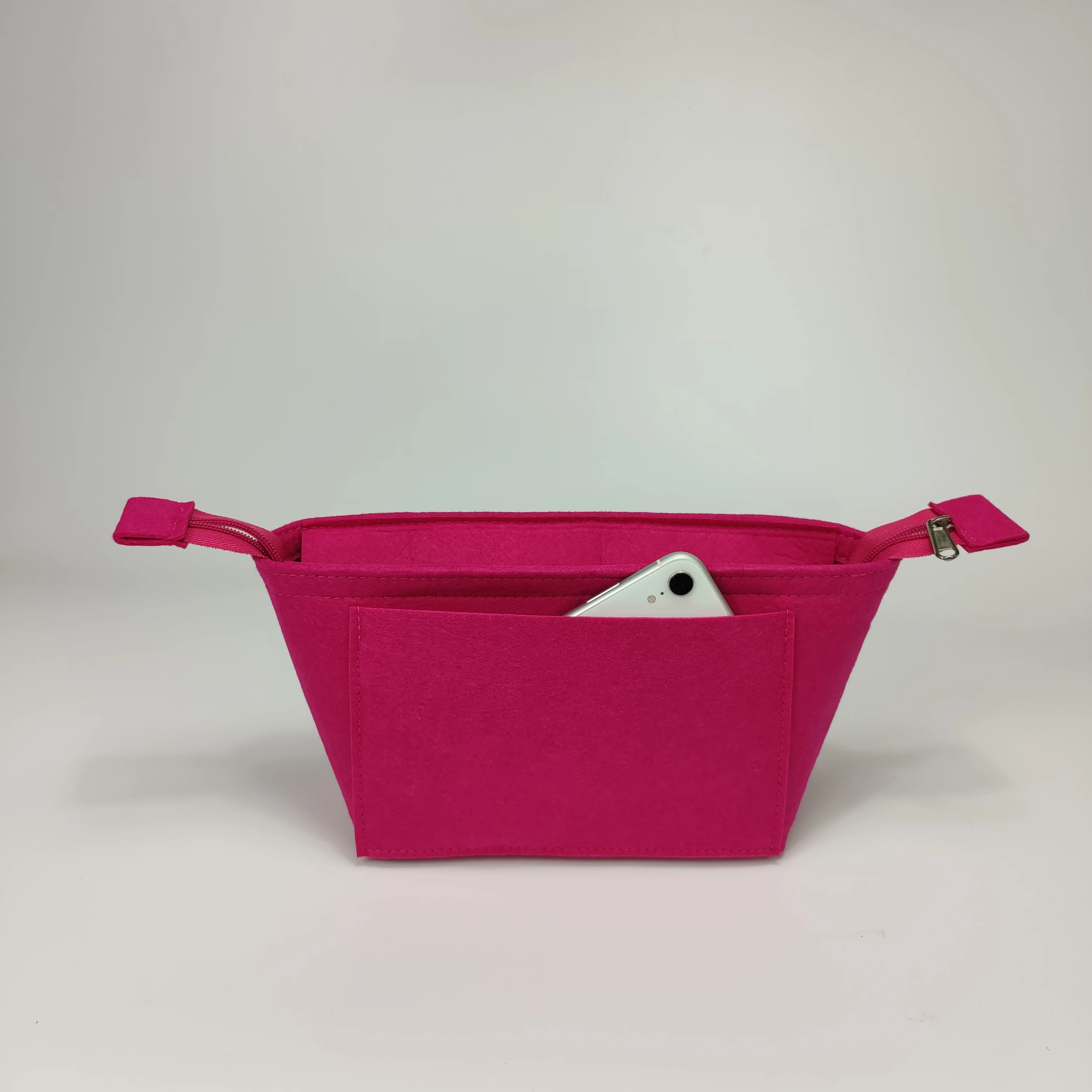 Purse insert Organizer for NEVERFULL BANDOULIERE INSIDE OUT BB 26.5x16.5x11cm , Bag Organiser Divider Protector With Zipper