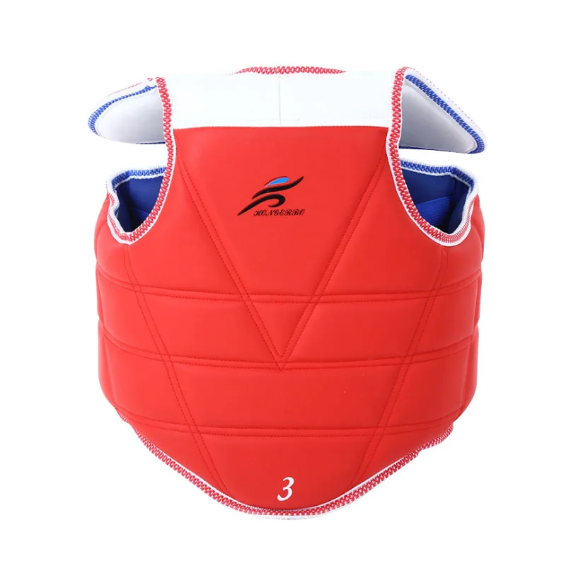 Karate Clothing Taekwondo Chest Guard Body Back Protection Men Women Kids Children Martial Arts Sparring Gear Fitness Gear Set