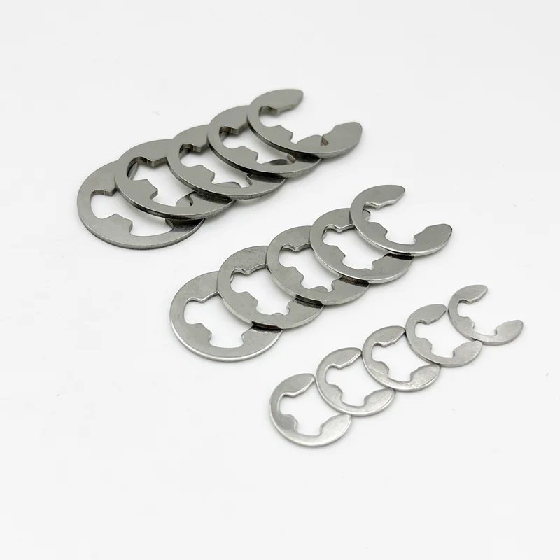 215/320 Stück E-Clip 1,5 Edelstahl welle externer Sicherungs ring e Clip Spreng ring Sicherungs ring Unter leg scheibe für Wellens atz m 1/2-m16 – Detail 8