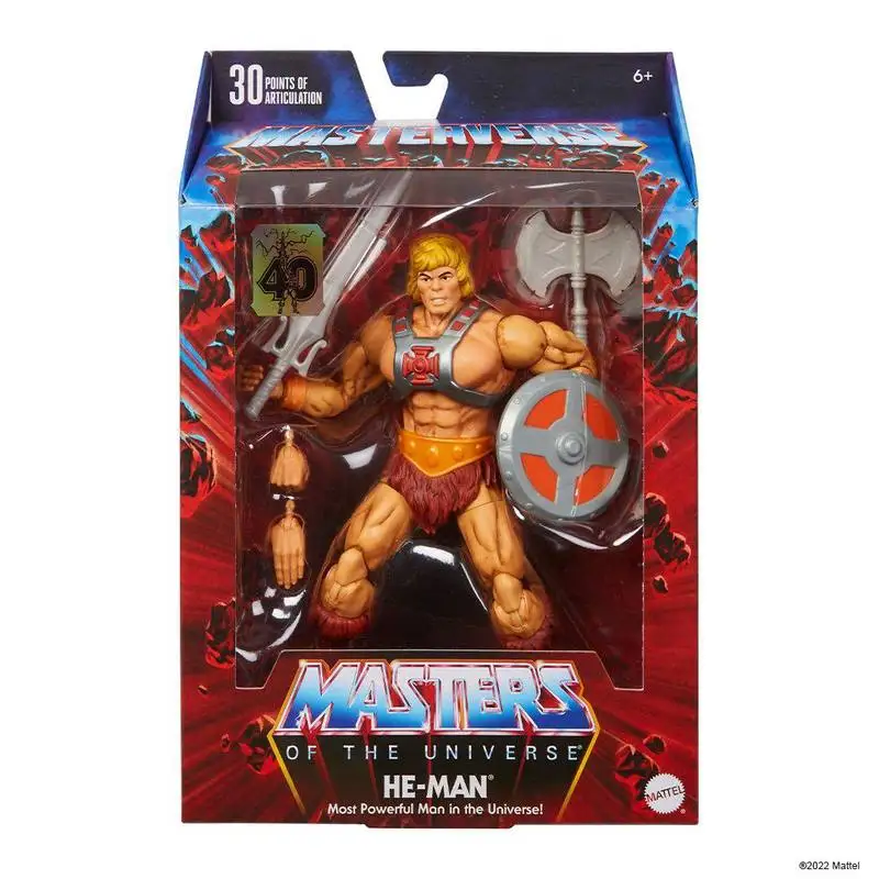 

Фигурка Mattel He-man оригинальная, фигурка героя аниме, классика, зажим, шамп, принц, Адам, кукла, коллекционные игрушки, подарки