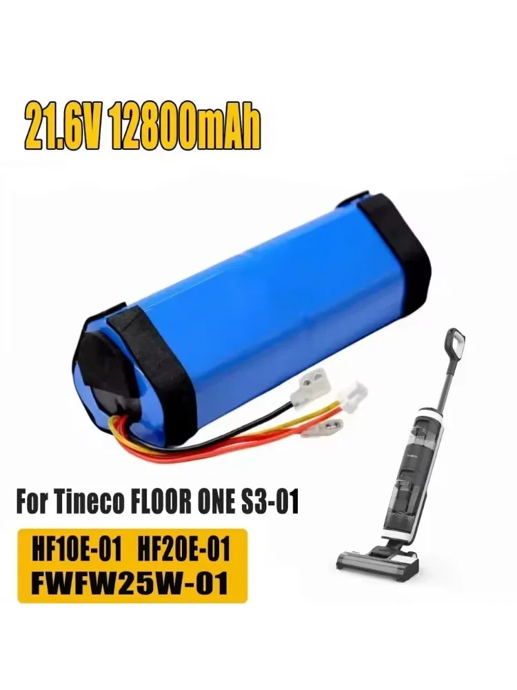 Batterie 21.6V pour Tineco FLOOR ONE 1.0 FW25M-01 FW25W-01 FW09010ECN HF10E-01 HF20E-01 S3-01, accessoires pour épurateur de sol, pièces