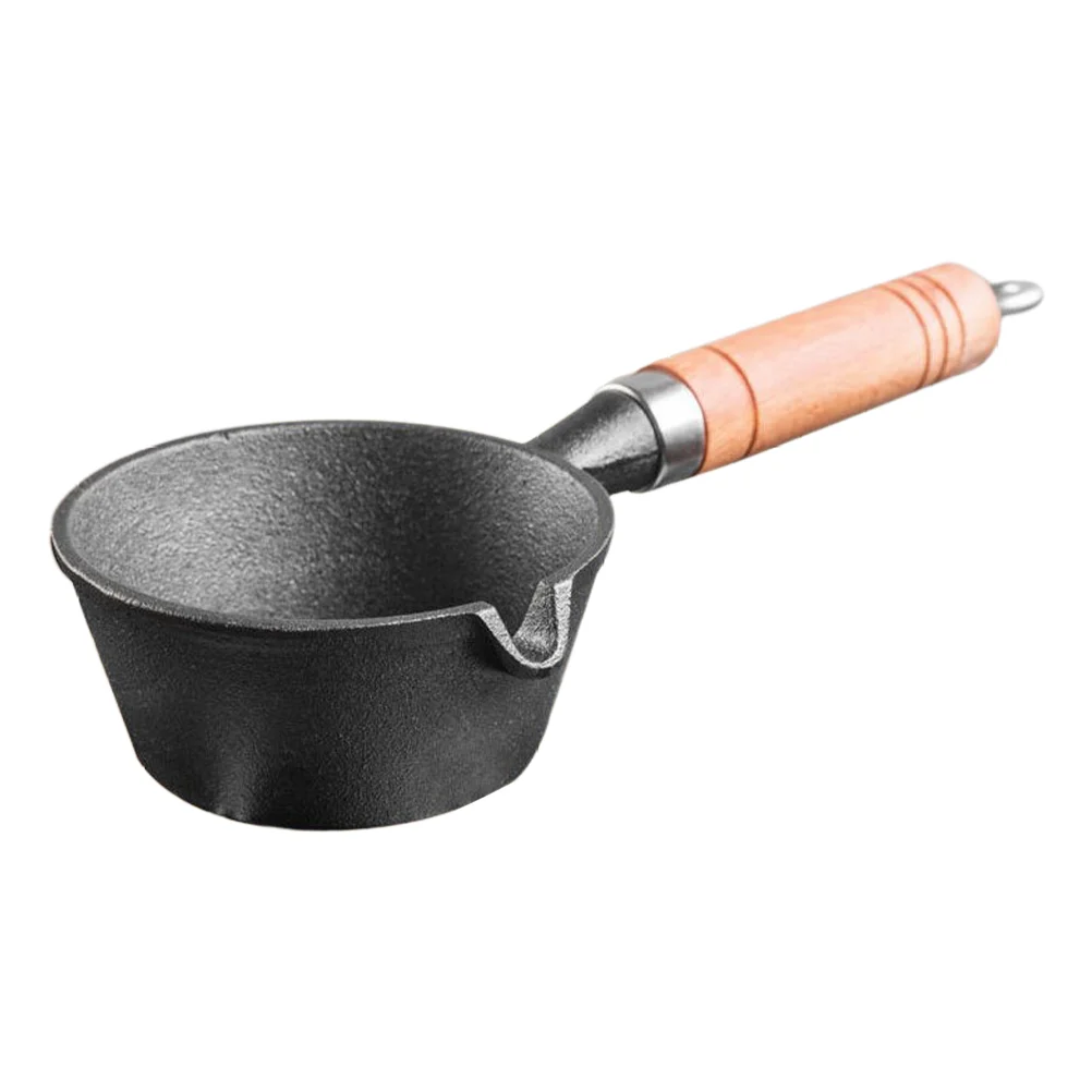 

Mini Hot Oil Pan Multi-functional Deep Frying Cheese Heating Pot Cooking Kitchen Gadget Butter Pancake Baking Holder