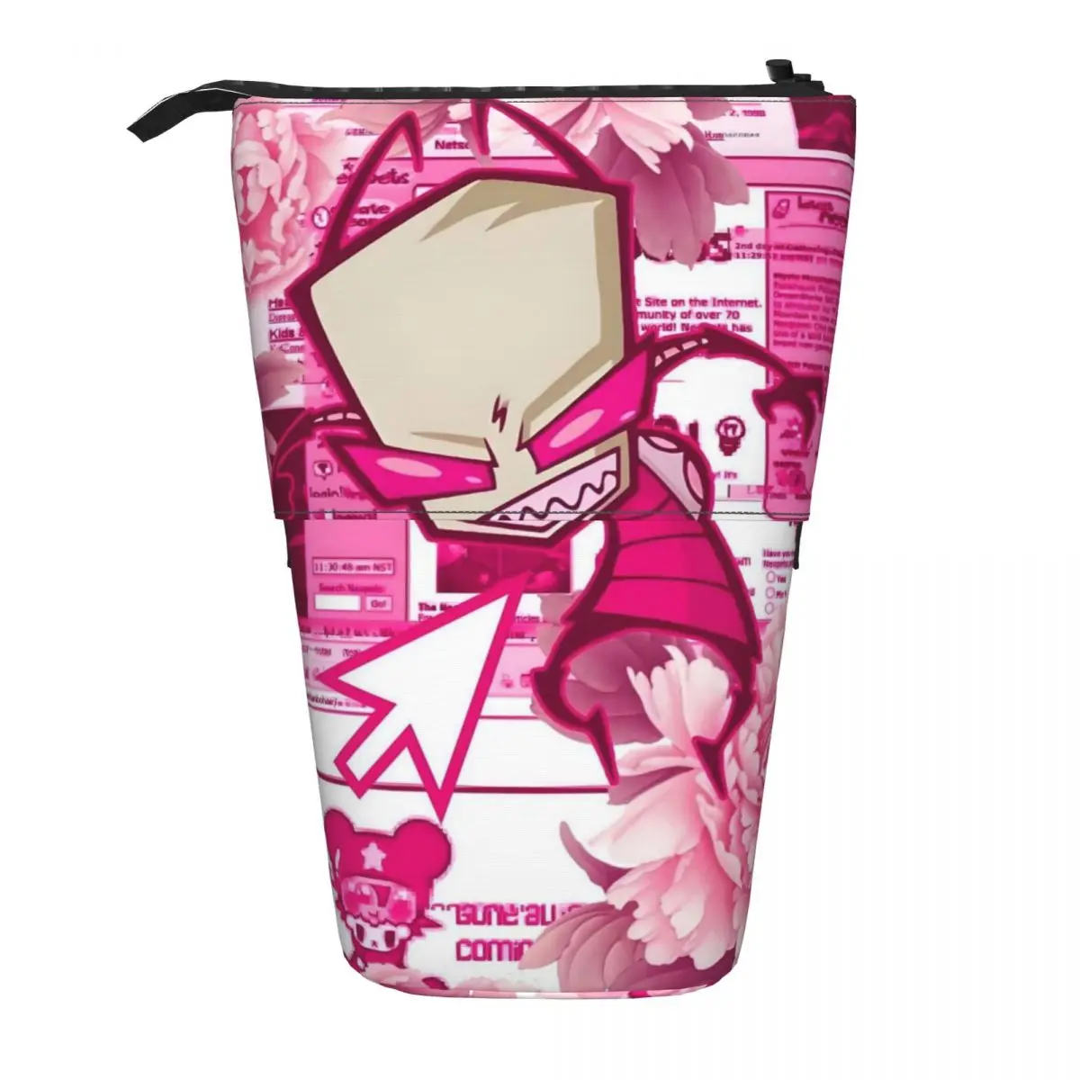 

Милые пеналы I-Invaders на заказ для мальчиков и девочек, каваи, мультяшный комедийный фильм, большая вместительная сумка для ручек, коробка, канцелярские принадлежности