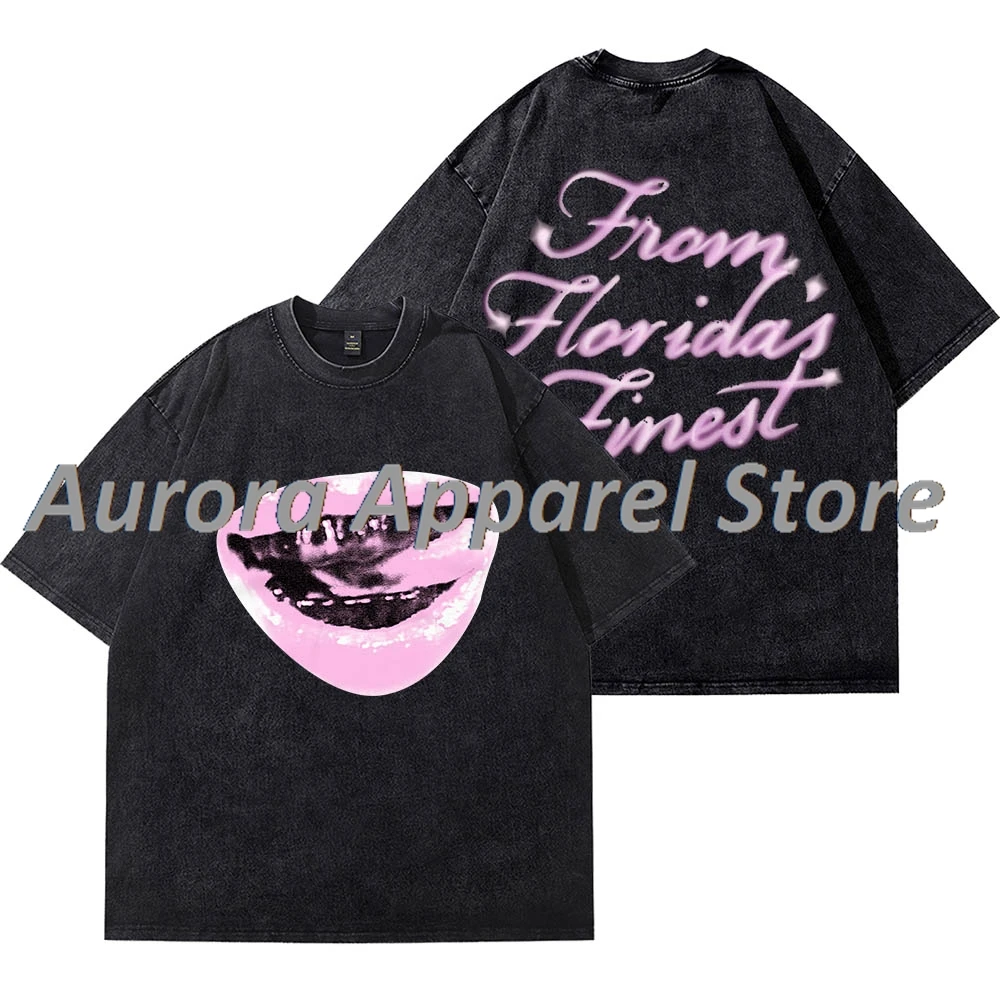 

Sailorr Hope U Don't Forget My Smile Vintage Wash T-Shirts Cosplay Women Men Cotton Short Sleeve Tee