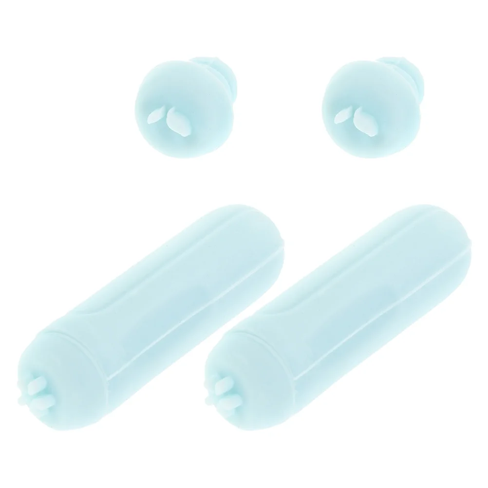 

2-х шт., набор художественных штампов, силиконовые ручки для штамповки с французским наконечником, сменные скребки для домашнего маникюра, инструменты для ногтей «сделай сам», дизайн ногтей