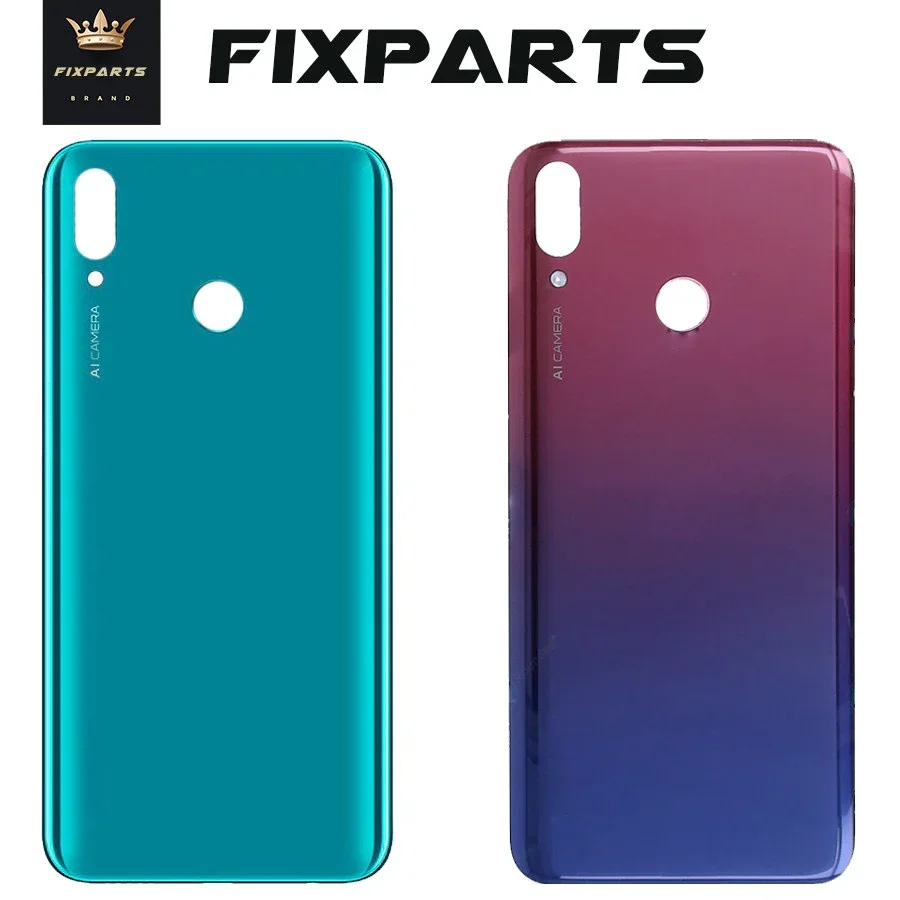 Back Cover For Huawei Y9 2019 Battery Back Cover Rear Door Housing Case Replace Y9 2019 Battery Cover JKM LX1 LX2 LX3