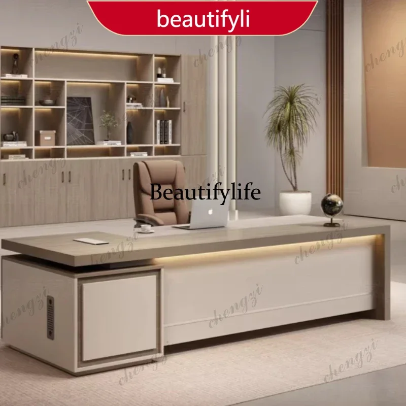 smt45 Simple Modern Write Table President Creative Convenience Office Desk Supervisor Sleek Office Furniture Schrijftafel XY40BG