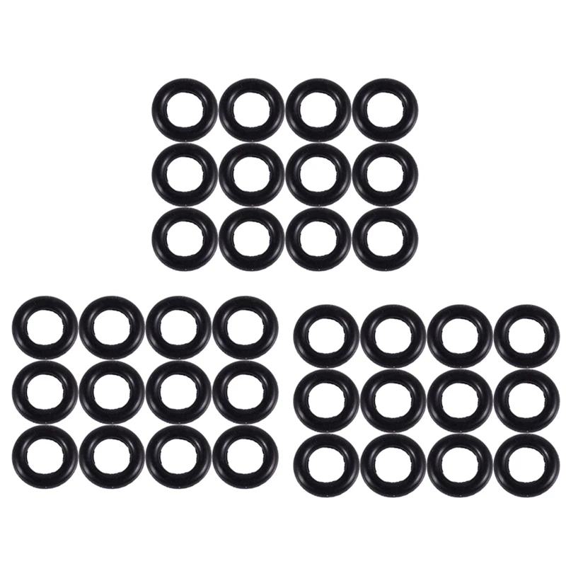 Black 9MM X 2.0Mm Rubber Seals Oil Seal O Rings 36 PCS