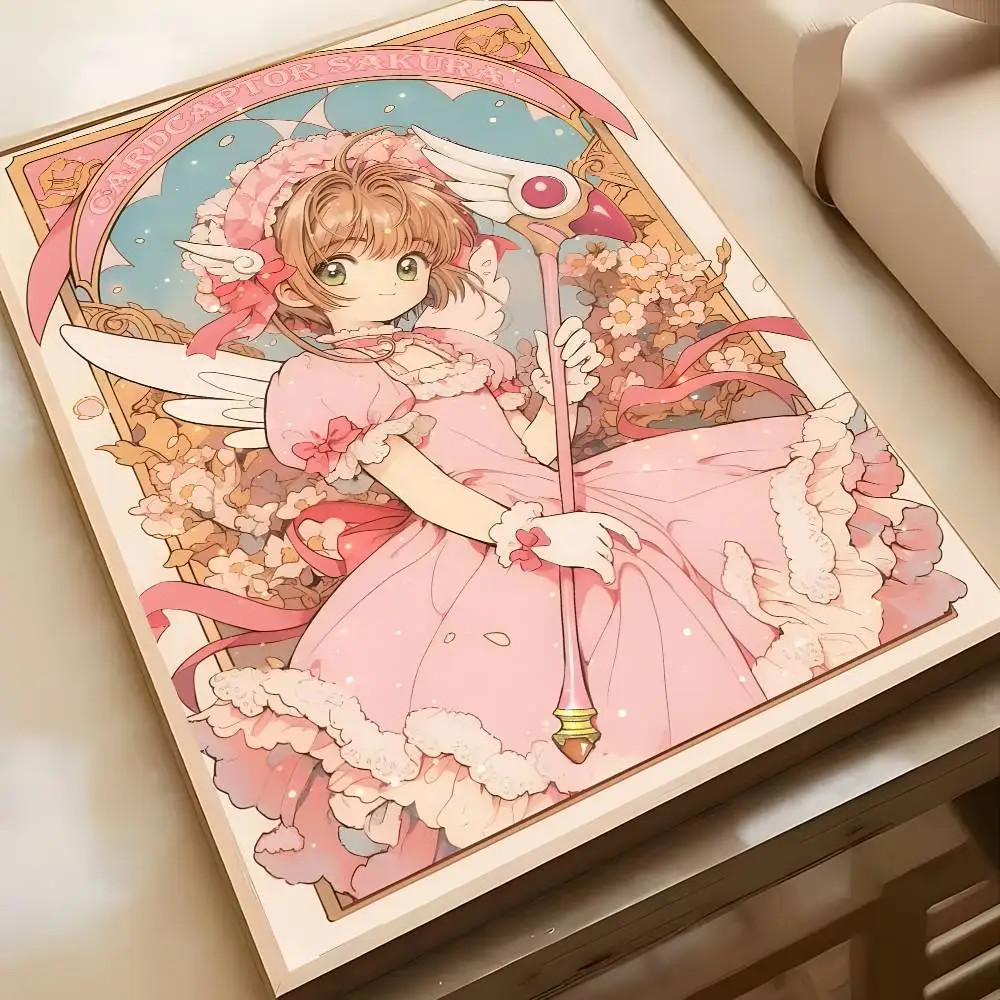Аниме C-Cardcaptor Сакура плакат искусство с принтами украшение дома спальня гостиная подарок