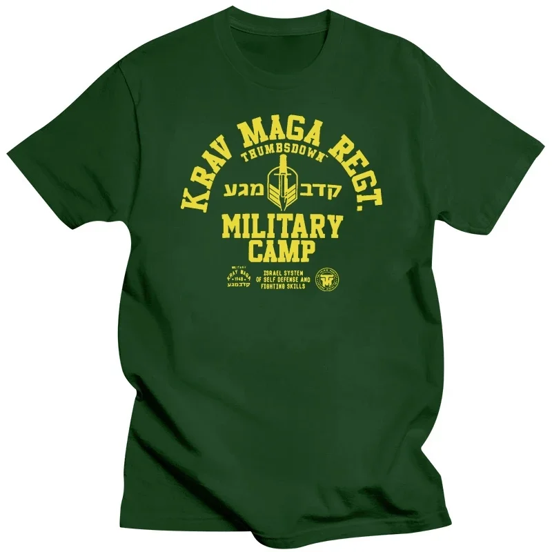 Krav Maga System Of Self Defense And Fighting Skills T Shirt Men T Shirt men clothing graphic t shirts streetwear