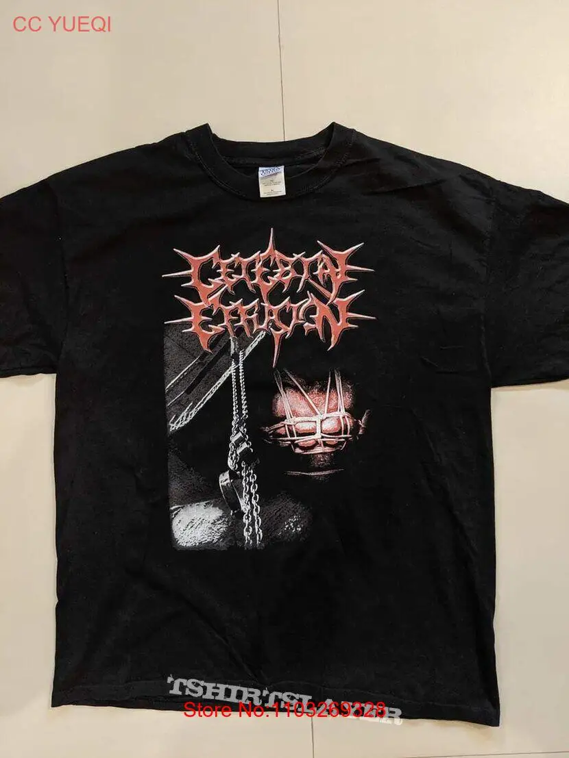 CEREBRAL EFFUSION BRUTAL DEATH METAL T-SHIRT SIZE S-5XL