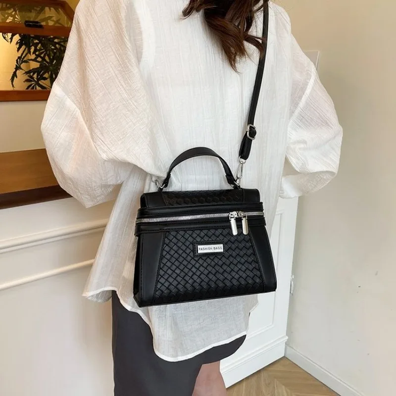 

Шикарная сумка через плечо с быстрым доступом, внешний карман, женская функциональная сумка на плечо под мышками для вашего телефона