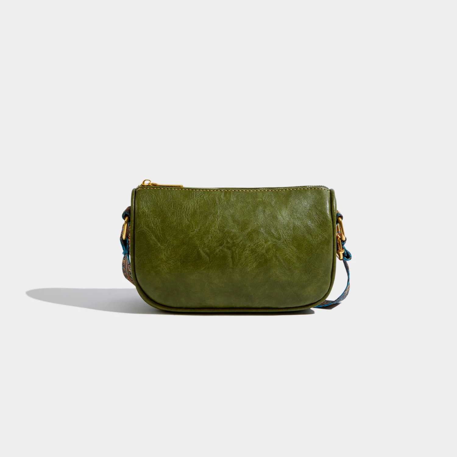 Maxdutti Lakleer Modieuze Messenger Bag Vrouwen Vintage Etnische Stijl Enkele Schoudertas