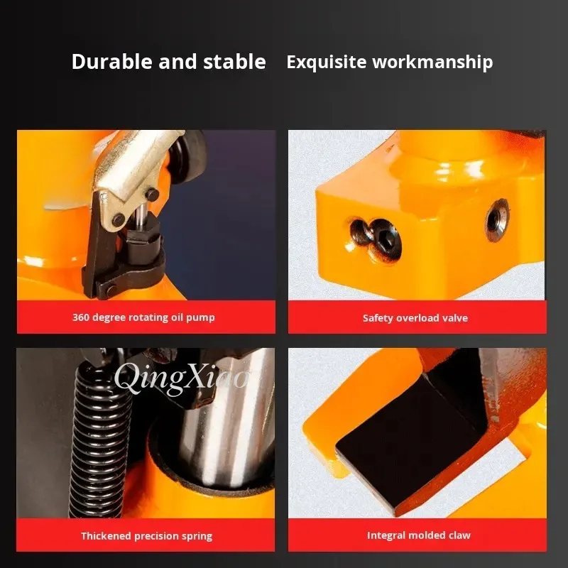 5T 10T 20T Hydraulic Claw Jack Duckbill Cross Jack Hook Type Lifter Vertical Jack For Aluminum Formwork Construction Lifting