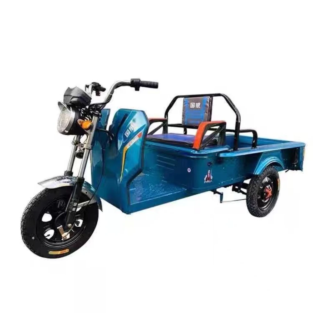 

Electric Three-Wheel Truck Adult New Agricultural Battery Car Tricycle Household