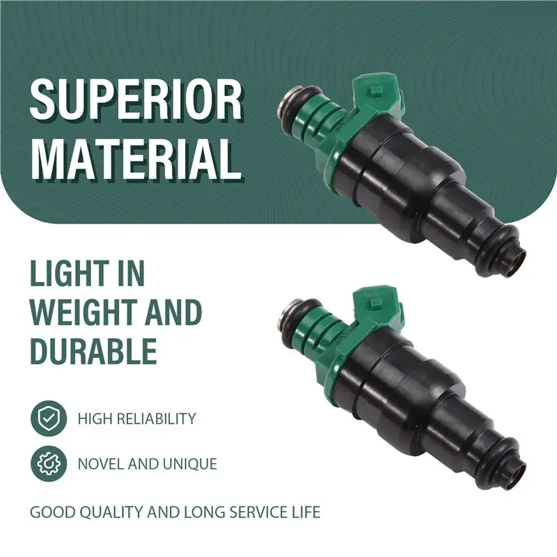 A33K-For Renault Kangoo Clio II Twingo 1.2 1.4 Compatible Fuel Injector Nozzles- 4 Pack 7700875368, 875368