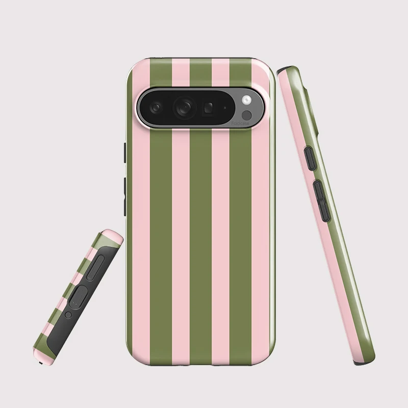 Fcicicase PC +TPU Case For Google Pixel 10 Pro XL 10A 9 8 7A 5A For Magsafe Wireless Charge Color Striped Protective Cover Coque
