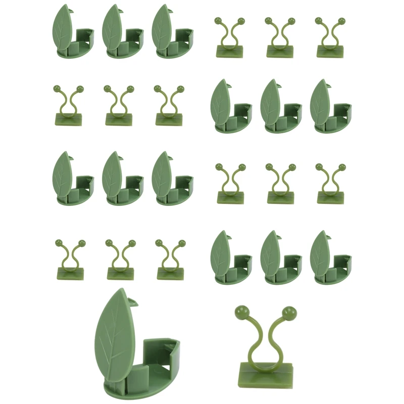 120 Pieces Vine Plant Wall Clips Invisible Vine Plant Support Climbing Plant Clips Plant Vine Clips Wall Fixture Clip