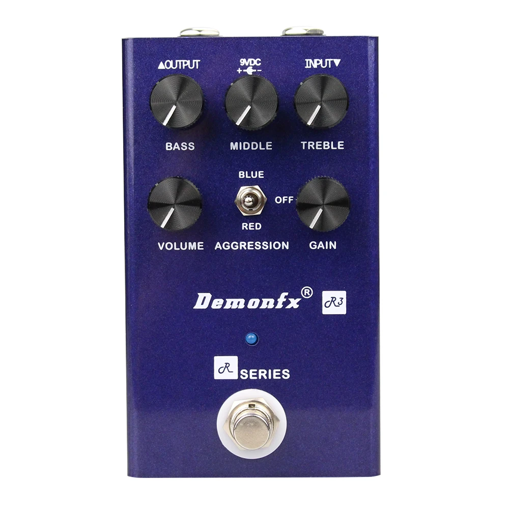 

Demonfx R-Series R3 (Based on G3) Red Channel Preamp/Overdrive/Distortion Pedal NEW High Quality