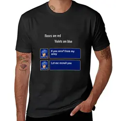 Fire Emblem Marth poem T-Shirt new edition cute clothes tops customs mens t shirt