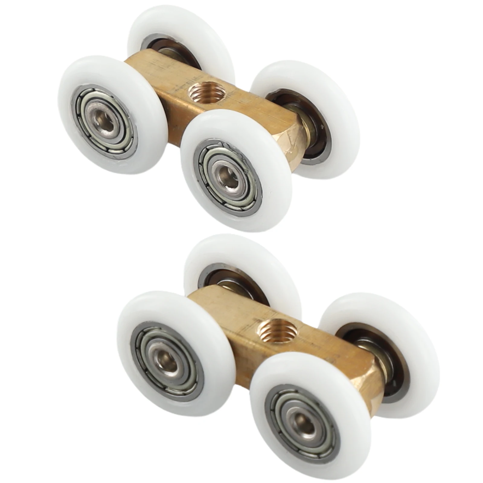 Door Hardware Roller Sliding Door Wheels Slide Door Sliding Door Roller 2pcs 4.4cmx2.2cm Glass Pulley High Quality