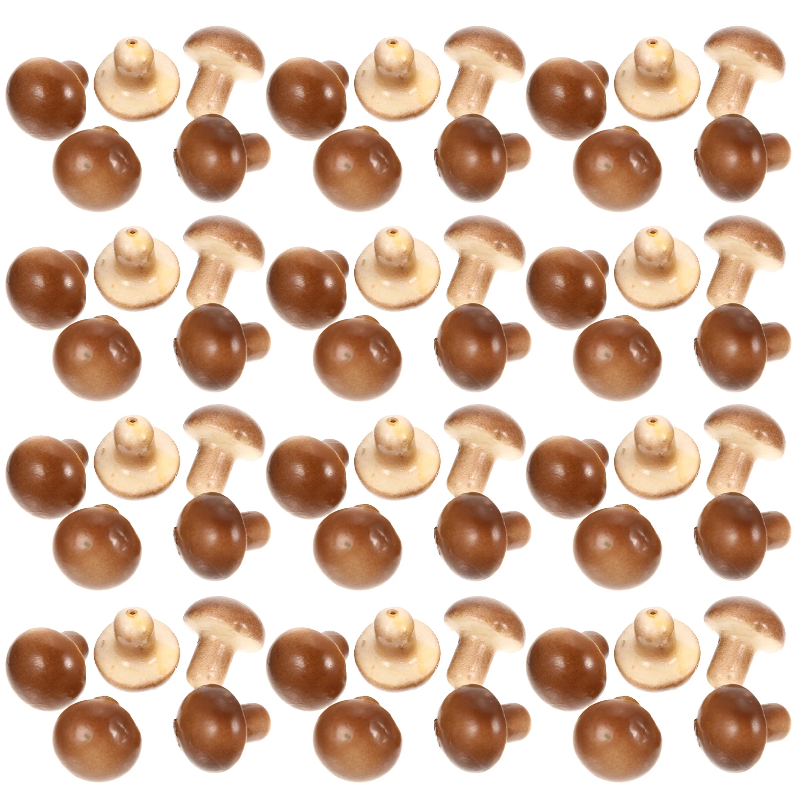 

50pcs Simulated Mushroom Decorations Landscape Foams Ornaments For Desktop Home Garden Statue Sculpture Display