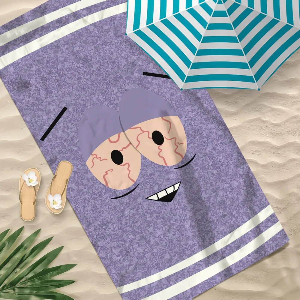Toallin S-Southpark Towel Beach Quick Dry Soft Pool Towels Gift for Travel Gym Shower Camping sports