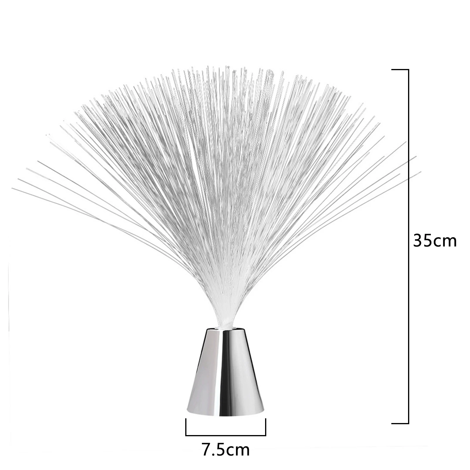 LED 섬유 컬러풀 광학 램프 테이블 홈 데코 졸업식 결혼식용 진정 효과 센서리 라이트