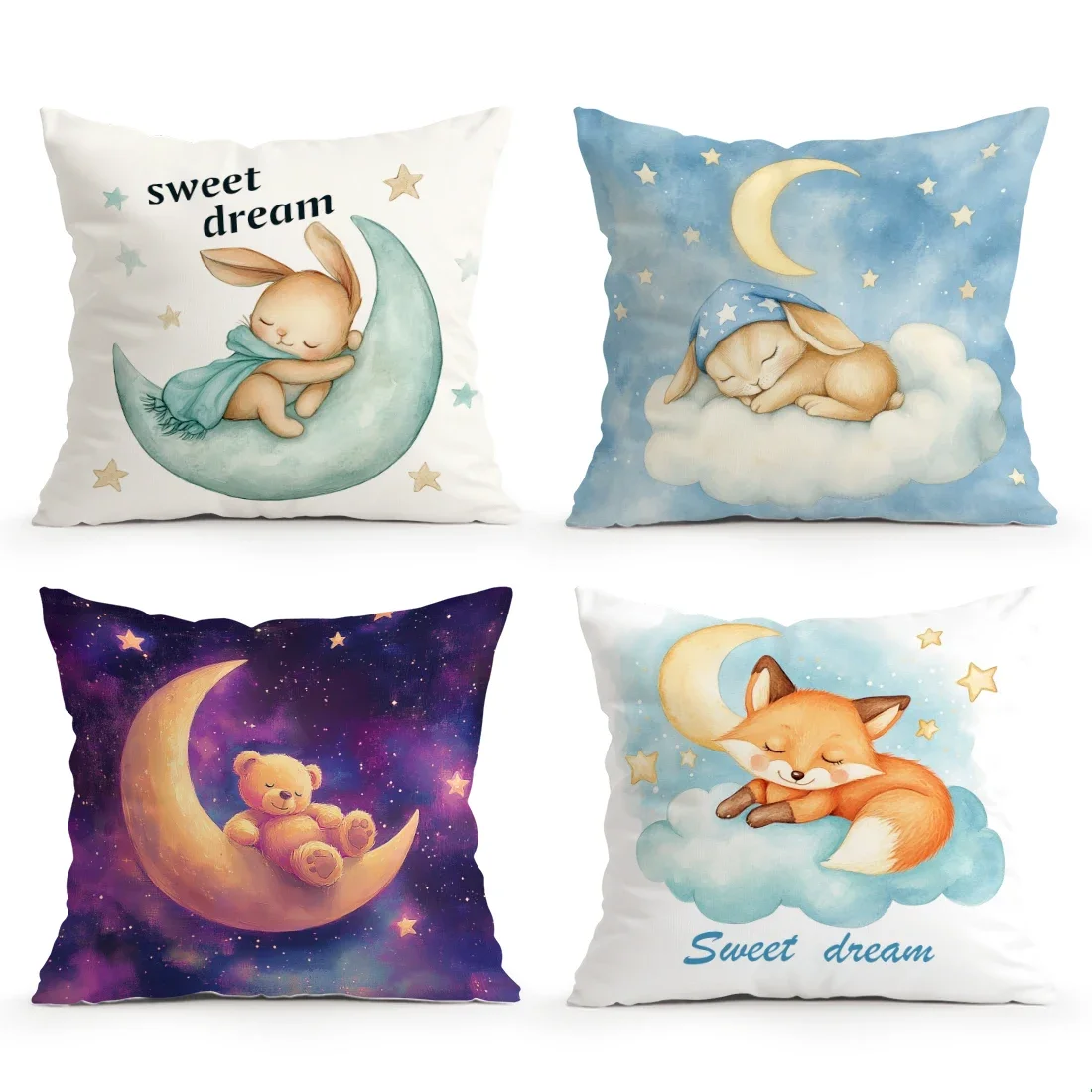 sweet dreams Cushions Pillowcase Polyester Cushion Cover Throw Pillow Pillowcover Home Car Sofa Decor