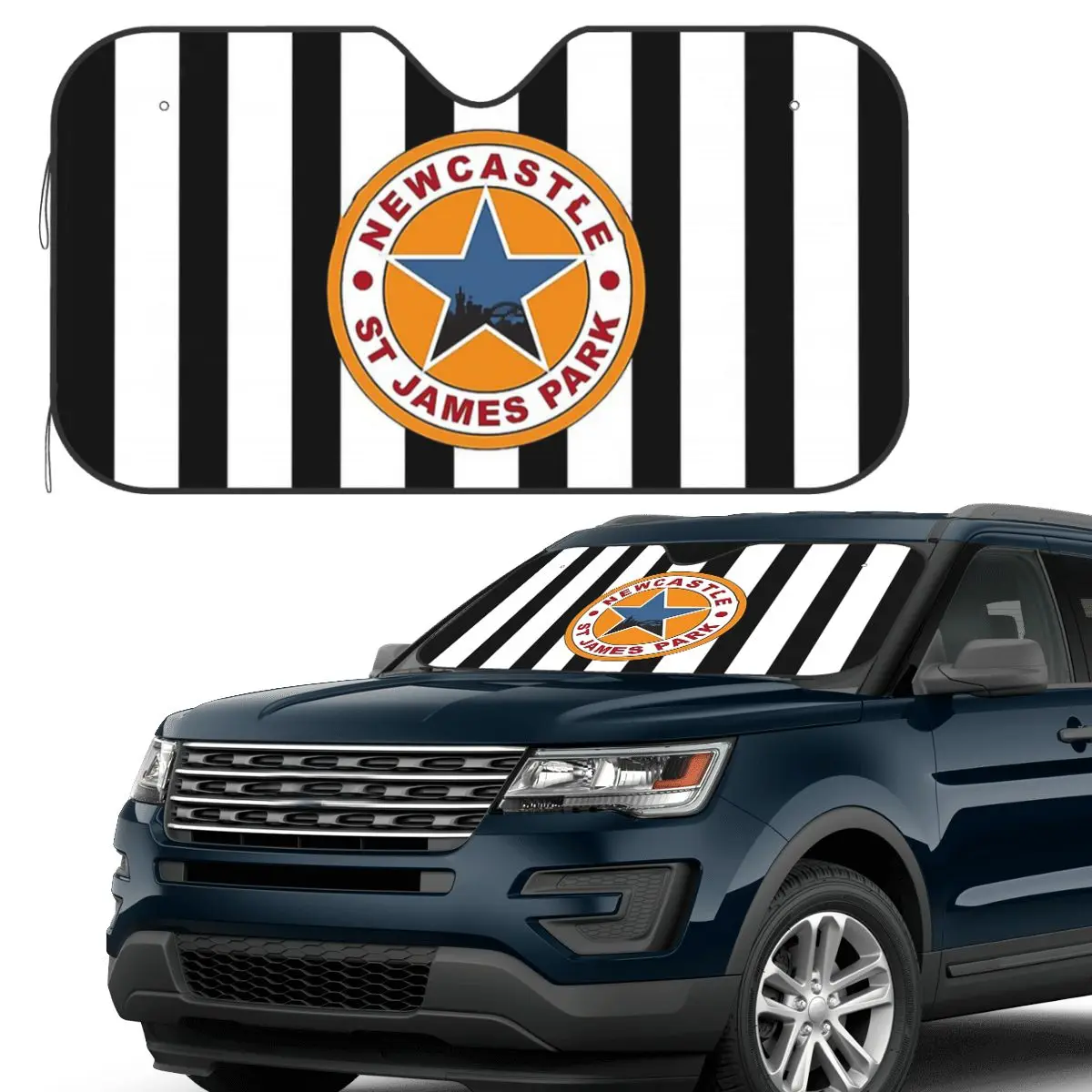 

Magpies Newcastle - Newcastle Magpies Sunshade Windscreen Car Front Windshield Window Sun Visor Accessories Covers