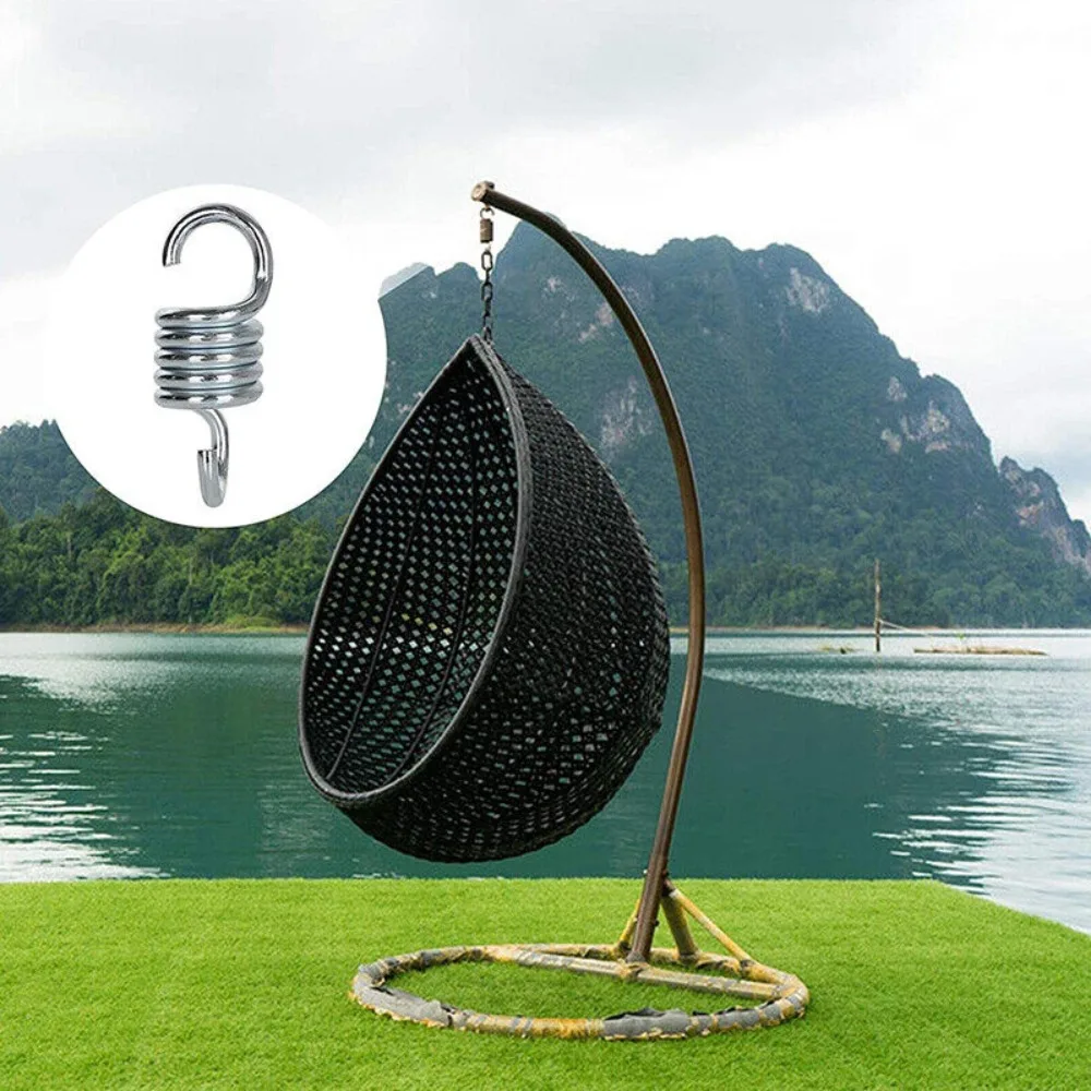 Hanging Egg Chair Garden Swing Springs Portable Widely Used Multifunctional Strong Spring Hook Gym Hammock Convenient Springs