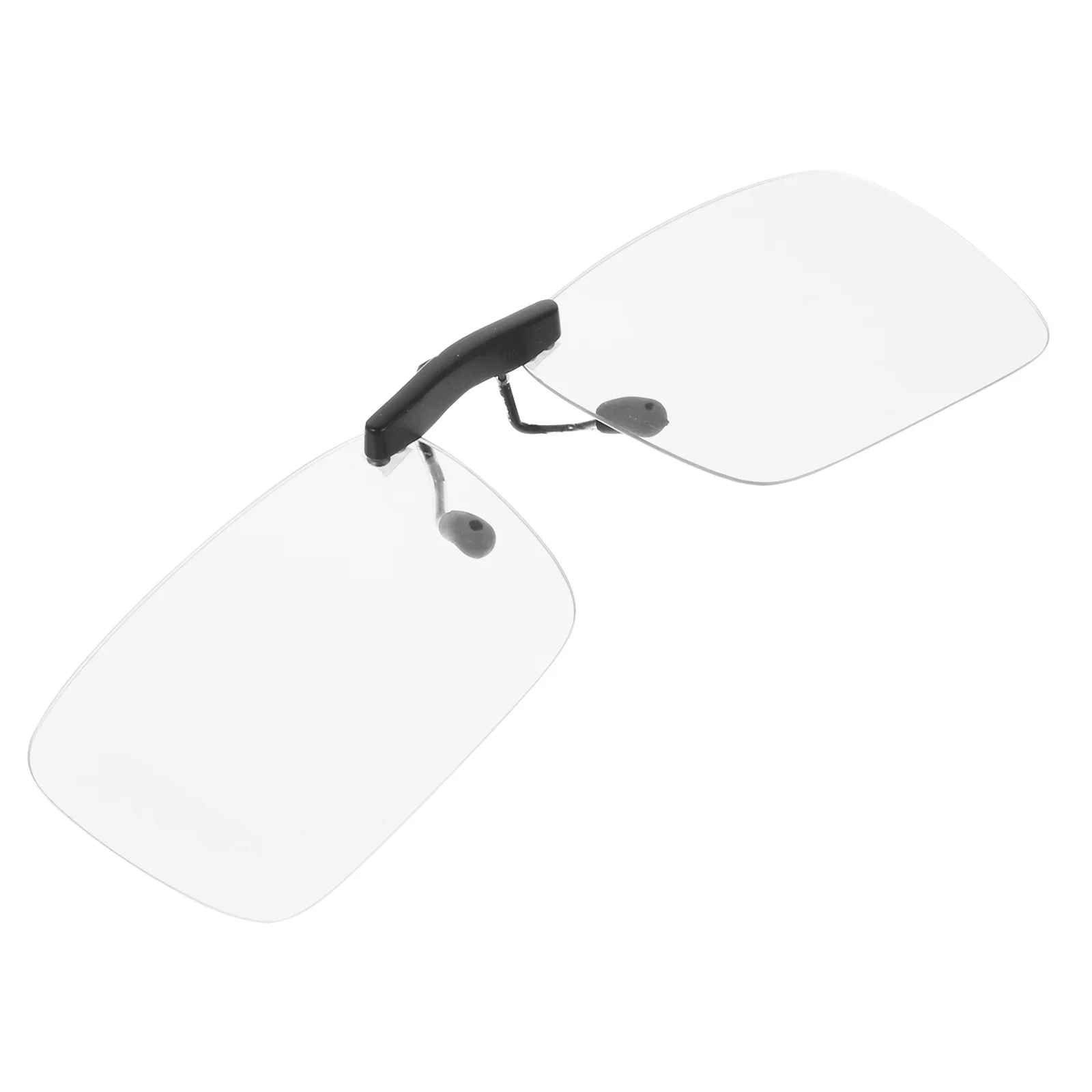 1 قطعة مكافحة الضوء الأزرق كليب على نظارات للجنسين العين حامي الأشعة فوق البنفسجية حجب سيليكون السلس جولة سهلة كليب كل مباراة نمط