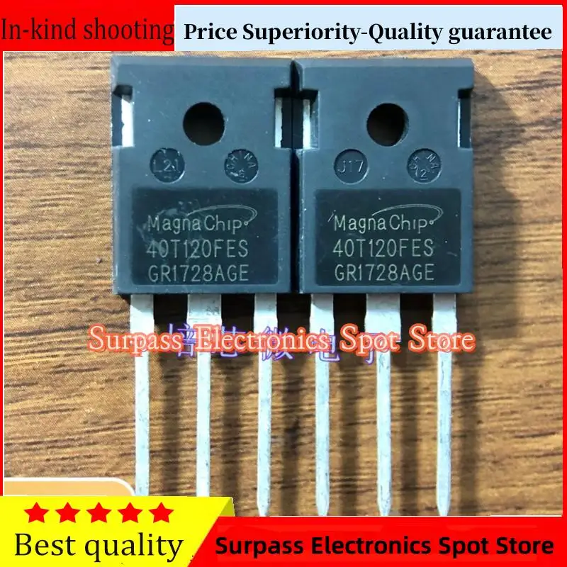 

10PCS-100PCS 40T120FES 40A1200V IGBT MBQ40T120FES Price Superiority-Quality guarantee