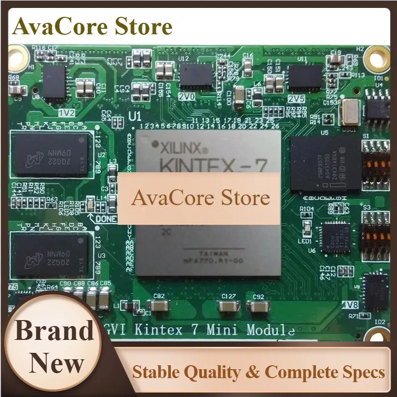 AvaCoreKintex-7 Hoge Snelheid Core Board, Ontwikkeling Boord, XC7K325T, Sata, PCIe, 10G Ethernet Netwerk