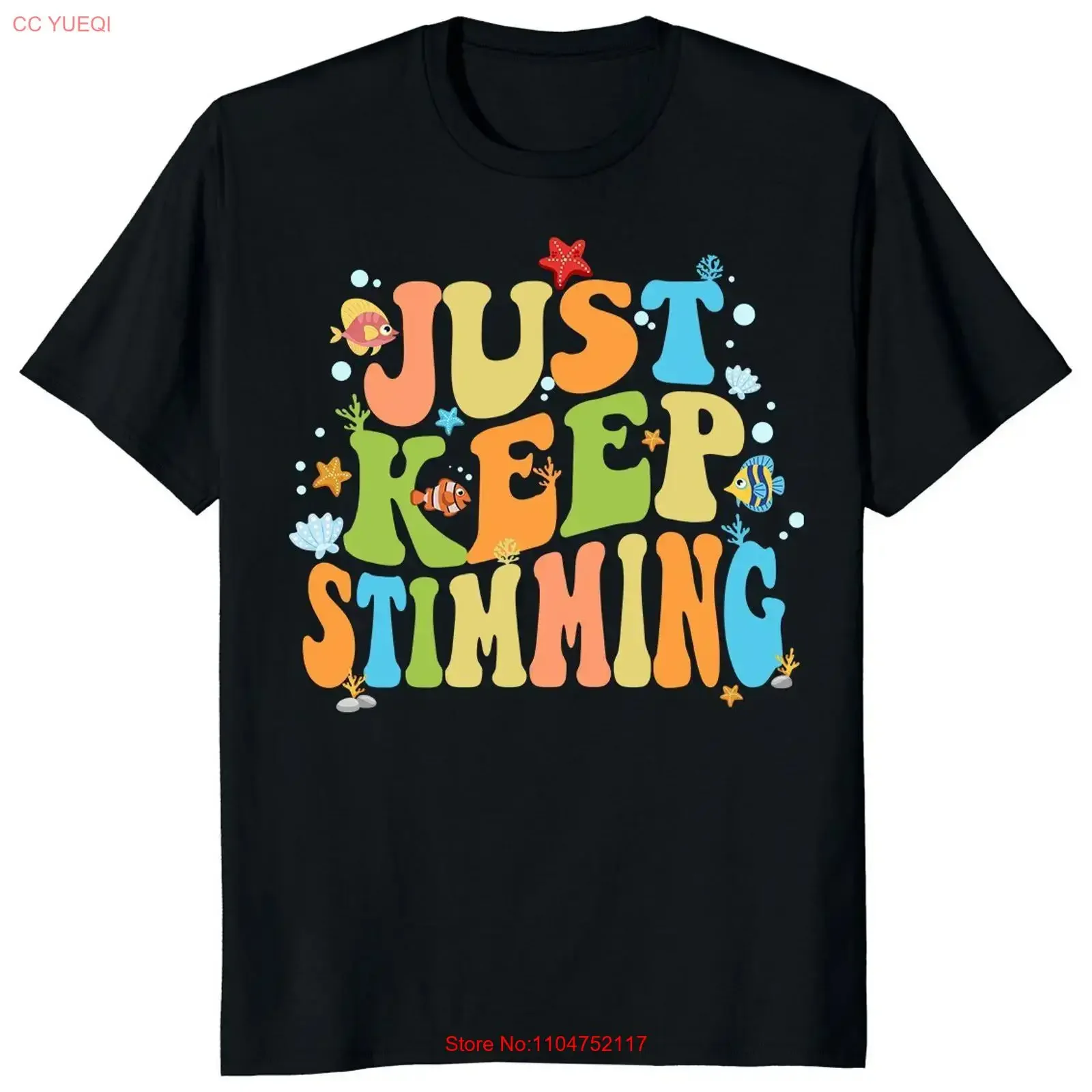 Just Keep Stimming Autism Stimulation Behavioral Therapy T Shirt vintage Washed Soft streetwear Unisex Casual Versatile Stylish