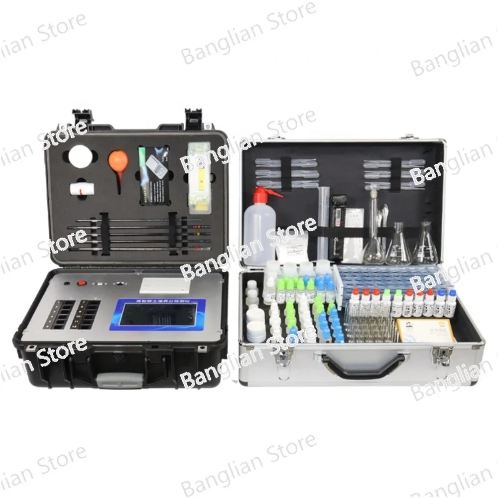 Soil Nutrient Analyzer Tester Fertilizer Rapid  Farm Laboratory NPK Fertility     Detector