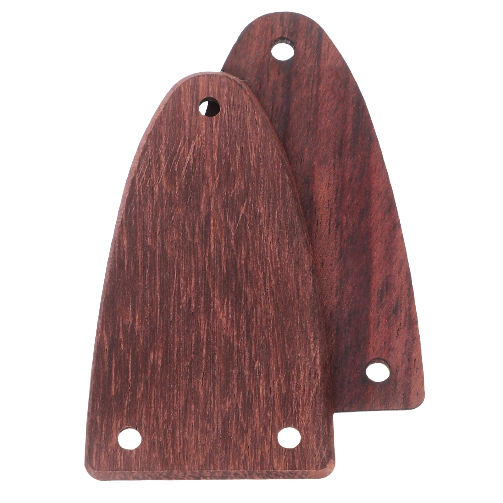 

2 Pcs Solid Wood Electric Guitar Accessories Bass Truss Rod Covers Adjusting