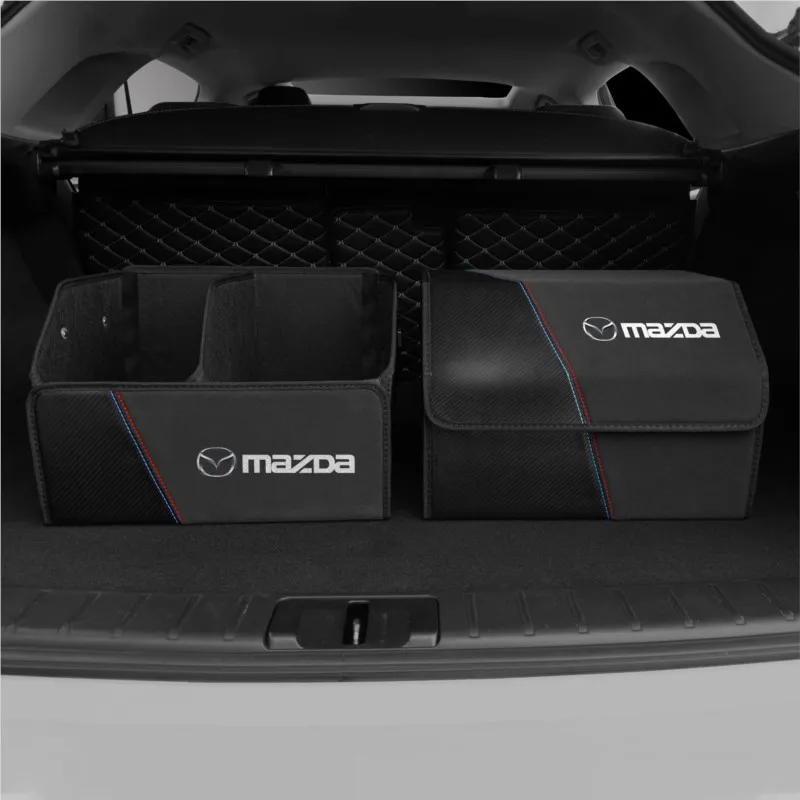 للطي صندوق منظم صندوق السيارة حقيبة التخزين أدوات ترتيب لمازدا 3 6 CX5 2 CX3 CX9 MX5 RX8 Axela Demio Atenza MS #3