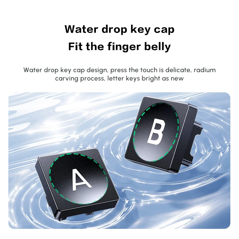 Windows용 UGREEN MK007 무선 키보드(마우스 포함), 2.4GHz 무선, 풀사이즈