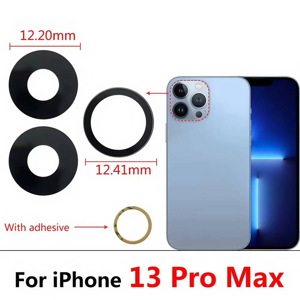 

30 комплектов, наклейка на стеклянный объектив задней камеры для iPhone 14Pro 13 12ProMax 12Pro 11, крышка объектива задней камеры