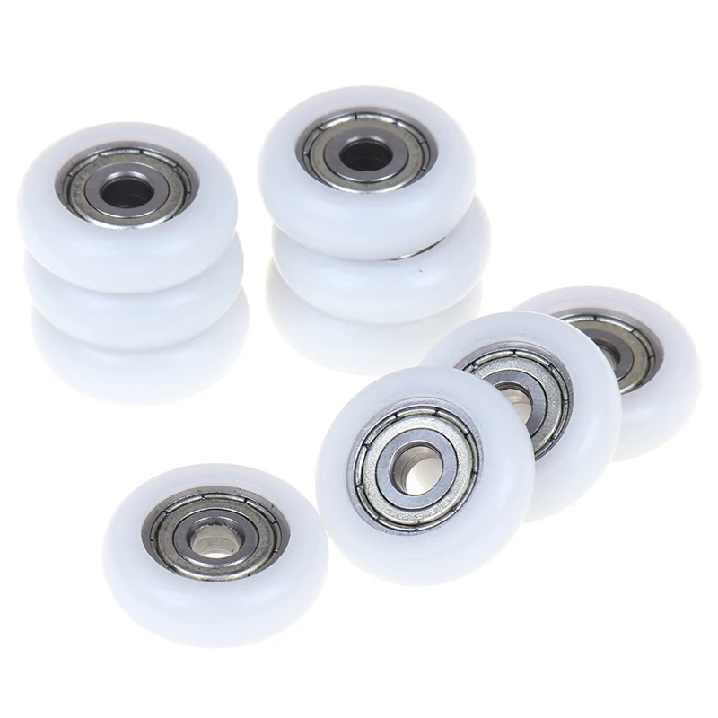 2/5/10pcs sliding shower roller wheel plastic door replacement roller wheel